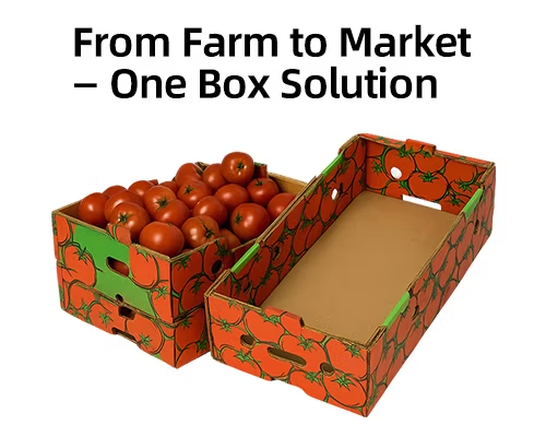 Export Grade Heavy Duty Wax Coated Corrugated Carton for Palletized Cold Chain Loads