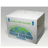 Waxed Coating Dipped Printed Corrugated Cardboard Paper Pineapple Tomato Cucumber Corn Broccoli Fresh Vegetable Fruit Sea Food Carton Box