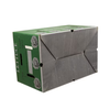 Fruit Vegetable Solar Panel Furniture Chemical Packaging Pallet Carton Box Waxed Coating Dipped Printed Corrugated Cardboard